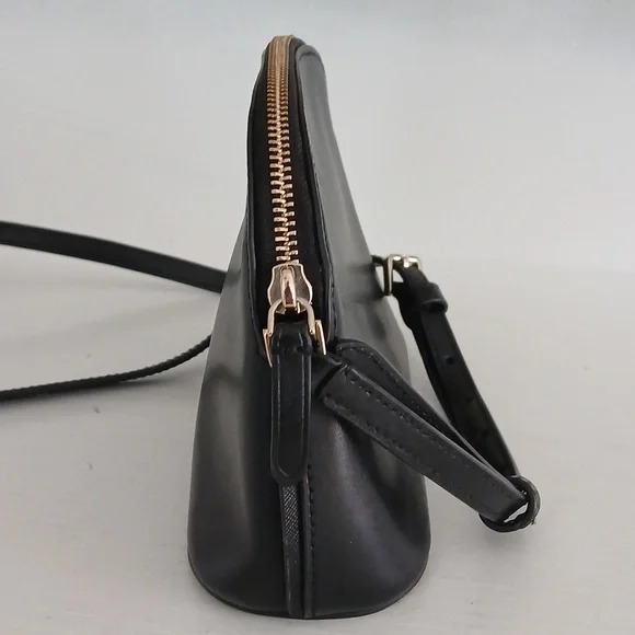 Kate Spade Black Leather Dome Crossbody - Picture 3 of 6